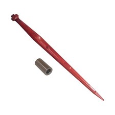 Quality Italian 810mm Bale Long Spike Tine Loader M22 Conus 1 C/W Bush