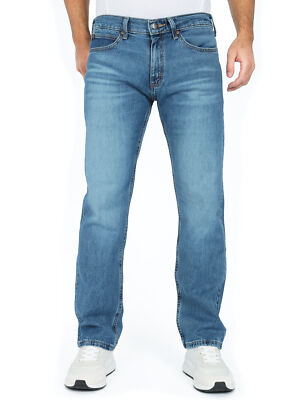 Lee - Mens Slim Straight Fit Stretch Jeans - Legendary Slim Glory