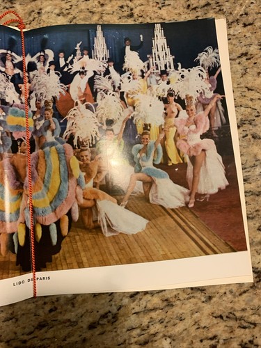 1962 Programm LIDO, Champs Elysees Paris Celebre Cabaret Du Monde Brüste - Bild 6 von 11