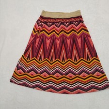 Cato Womens Skirt Medium Red Elastic Waist Casual Ladies