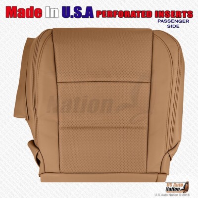 2018 2019 FITS Lexus GS300 Passenger Side Bottom Perforated Leather Cover Brown