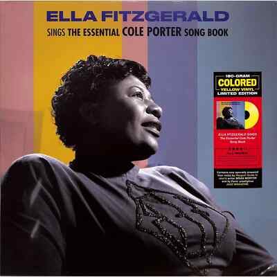 Ella Fitzgerald / SINGS THE ESSENTIAL COLE PORTER SONGBOOK (yellow LP) / 20th C