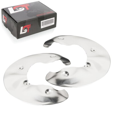 2x Ankerblech Abdeckblech Bremsscheibe vorne für Audi A6 A7 4G Q5 8R