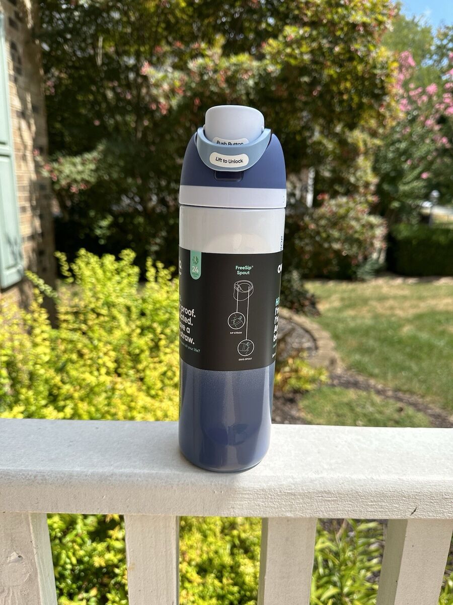 Owala Color Drop Riptide(ブルーのグラデーションカラー) Owala 🌊 Riptide AUTHENTIC 24 oz. FreeSip Bottle Color Drop