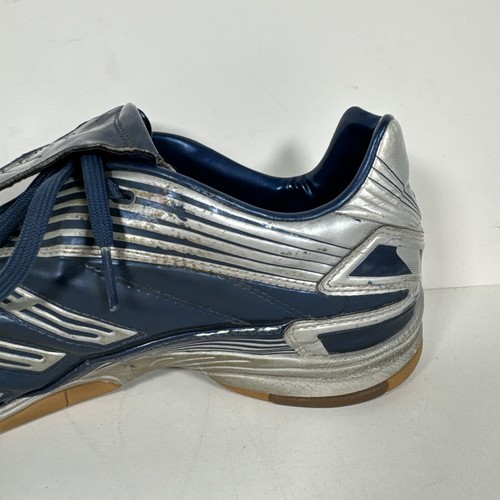 Adidas SPG 753001 TRX Turf Cleats Soccer Men’s 10.5 Silver & Blue Indoor Outdoor - Picture 6 of 20