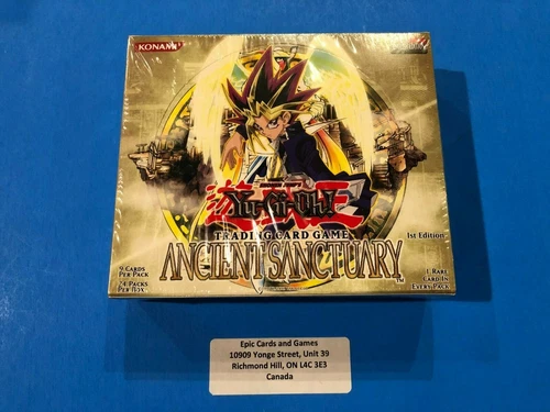 ( ANCIENT SANCTUARY ) - 1st Edition - Booster Box - Sealed New - Yu-Gi-Oh