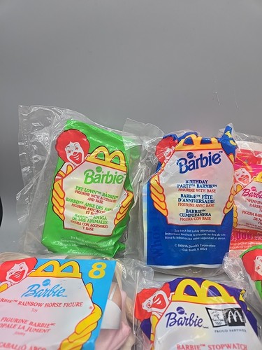 McDonald’s Barbie Solo Juguetes Happy Meal 1999 2000 Juego de 10 Una Vez en la Vida - Imagen 2 de 6