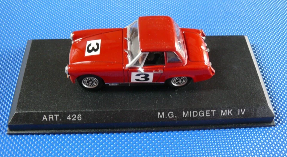 1/43ème LOT DE 3 MG MIDGET Mk. IV 1969 RACING  -  DETAILCARS REF 426 + 427 + 428 - Photo 4/4