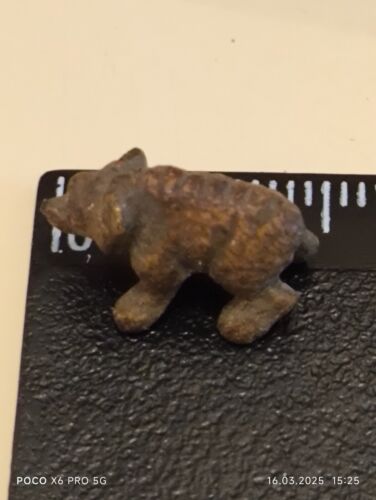 Antique Cold Painted Vienna Bronze Brown Bear Figurine - Picture 5 of 6