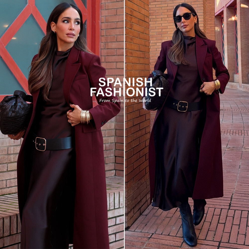 ZARA 24AWロングコート 赤 美品】 ZARA レッド ロングコート - メルカリ