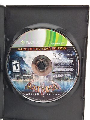 Batman Arkham Asylum GOTY Xbox 360 Disc Only