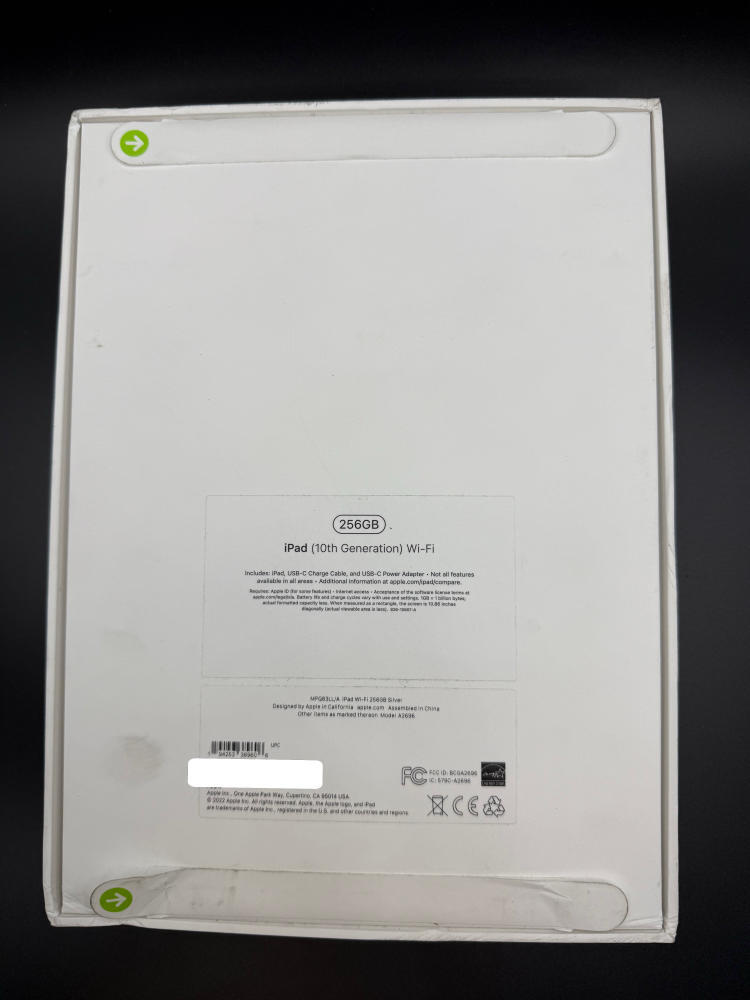 Apple iPad (10th Gen) 256GB Wi-Fi - Silver 194253389606| eBay