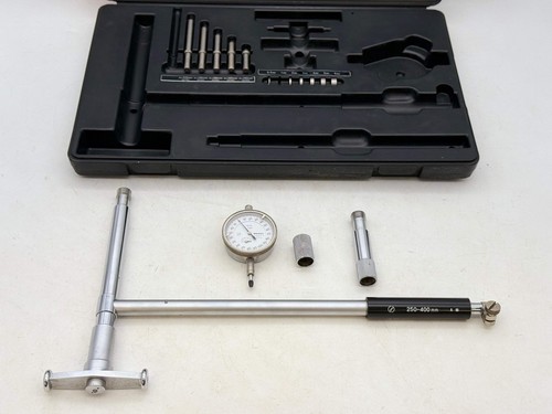 Mitutoyo 511-180 Q Bore Gauge Set w/ 2109-10 Dial Indicator, 250-400mm Range (Us - Picture 4 of 12