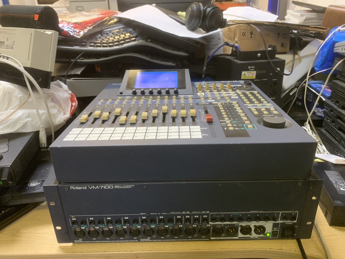 Roland VM-7100 Digital Mixing System VM-C7100 - Not Fully Tested