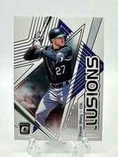 2019 Donruss Optic Illusions #OI-5 Trevor Story - Colorado Rockies