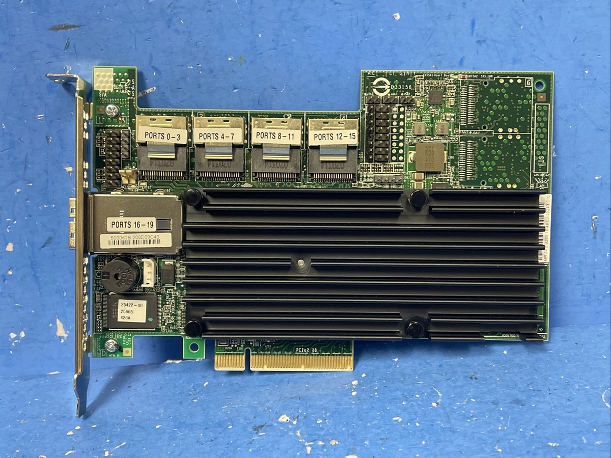 LSI MegaRAID Mr SAS 9280-16i4e L3-25243-21d RAID Controller Card