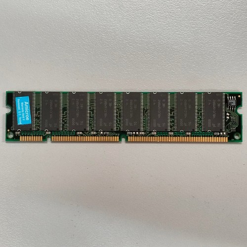 Amicroe 256MB PC100 100MHz non-ECC Unbuffered 168-Pin DIMM MT48LCI6M8A2 TG -8E B - 第 1/5 張圖片