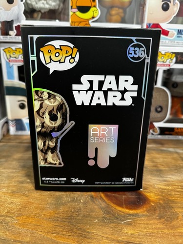 Funko POP! Star Wars Artist Series Obi-Wan Kenobi #536 Vinyl Figure Target Exclu - Picture 3 of 5