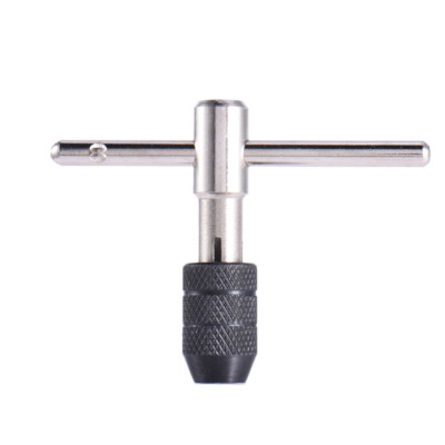 NEW Tap Wrench Ratchet T-Handle Set Reversible #0 To 1/2''
