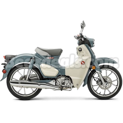 Kurzer Beinschildkorb Frontabdeckung Chrom Honda C125 Super Cub Neu 2018 2025 - Bild 9 von 9