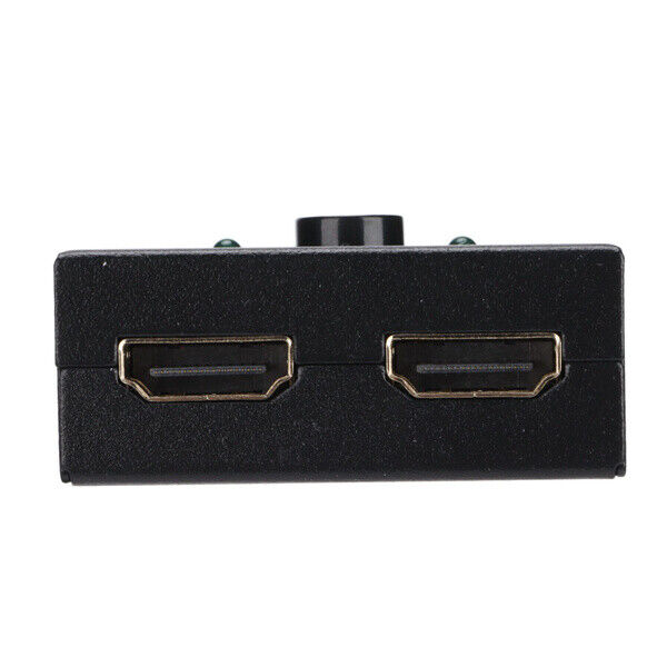 2-port 4k HDMI Switcher Bi directional 1x2/2x1 Switch Splitter Adapter Ultra HD