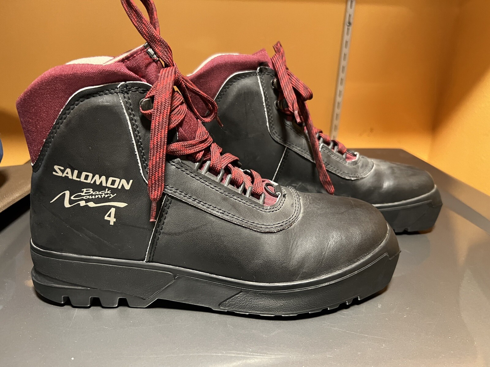 Stivali da sci nordico Salomon Back Country taglia X Adventure rilegatura