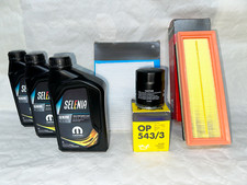 KIT TAGLIANDO FIAT 500 PANDA NATURAL POWER 1.2 GPL METANO SELENIA GAS + 3 FILTRI