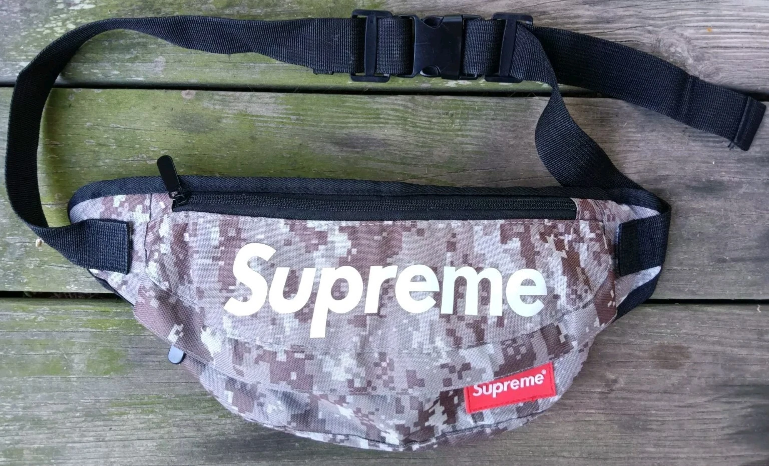Sac banane taille camouflage suprême homme femme unisexe ny