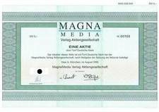 Magna Media Verlag Aktiengesellschaft 1995   5 DM