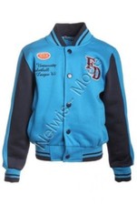 Manteau Teddy Bleu Veste Blouson