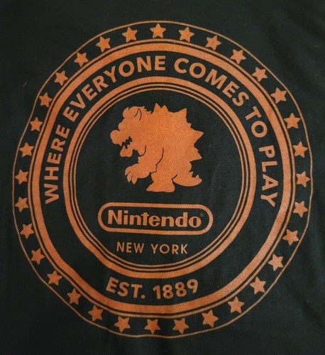 Nintendo New York Bowser Where Everyone Comes To Play XL T SHIRT Official Merch - Picture 2 of 5