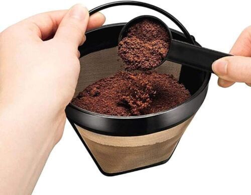 2x Dauer Kaffeefilter Dauerfilter Premium Edelstahl Kaffeefilter Permanentfilter - Bild 4 von 9