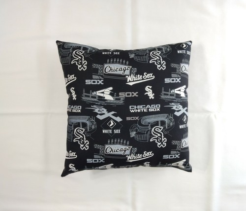 ALMOHADA DE ALGODÓN MLB CHICAGO BLANCA SOX COMPLETA 15 X 15 - REGALOS 6 ESTILOS - Imagen 16 de 18