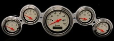 5 Gauge Hot Rod Street Rod Universal Dash Panel Programmable Shark 5 Gauge Hot Rod Street Rod Universal Dash Panel Programmable Shark