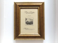 Malden Int'l Designs Photo Frame 3.5" x 5" Italian Design in Great Condition