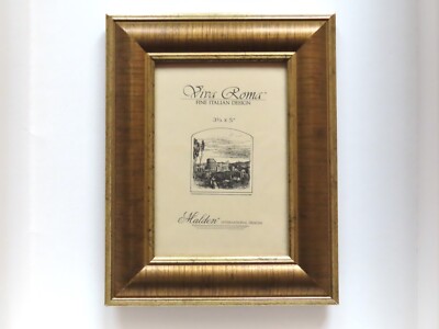 Malden Int'l Designs - Photo Frame 3.5'' x 5'' Viva Roma Italian Design 