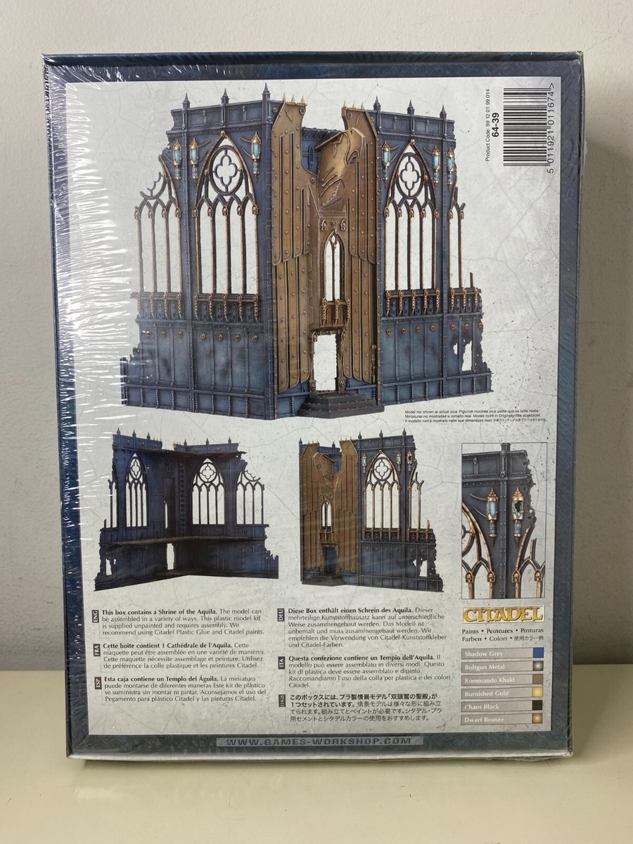 Warhammer 40k Scenery SHRINE OF THE AQUILA Citadel Brand New 