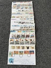 Job Lot of 48 UK GB First Day Covers & Covers FDC's 1991 - 2000 Lot #O62