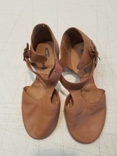 Capezio Jazz Dance Shoes Size 4M New 321 Sun C7 Split Sole Leather Upper 3863