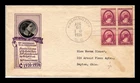 Dr Jim Stamps Susan B Anthony Block Scott 784 First Day Cover Ioor Cachet