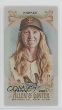 2021 Topps Allen & Ginter Chrome Mini Alyssa Nakken #285 2qw