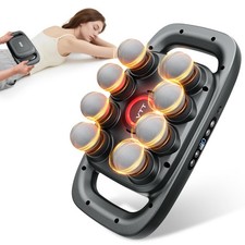 VTT 8-Head Massage Gun, Deep Tissue Back Massager, Electric 8 Head, Grey