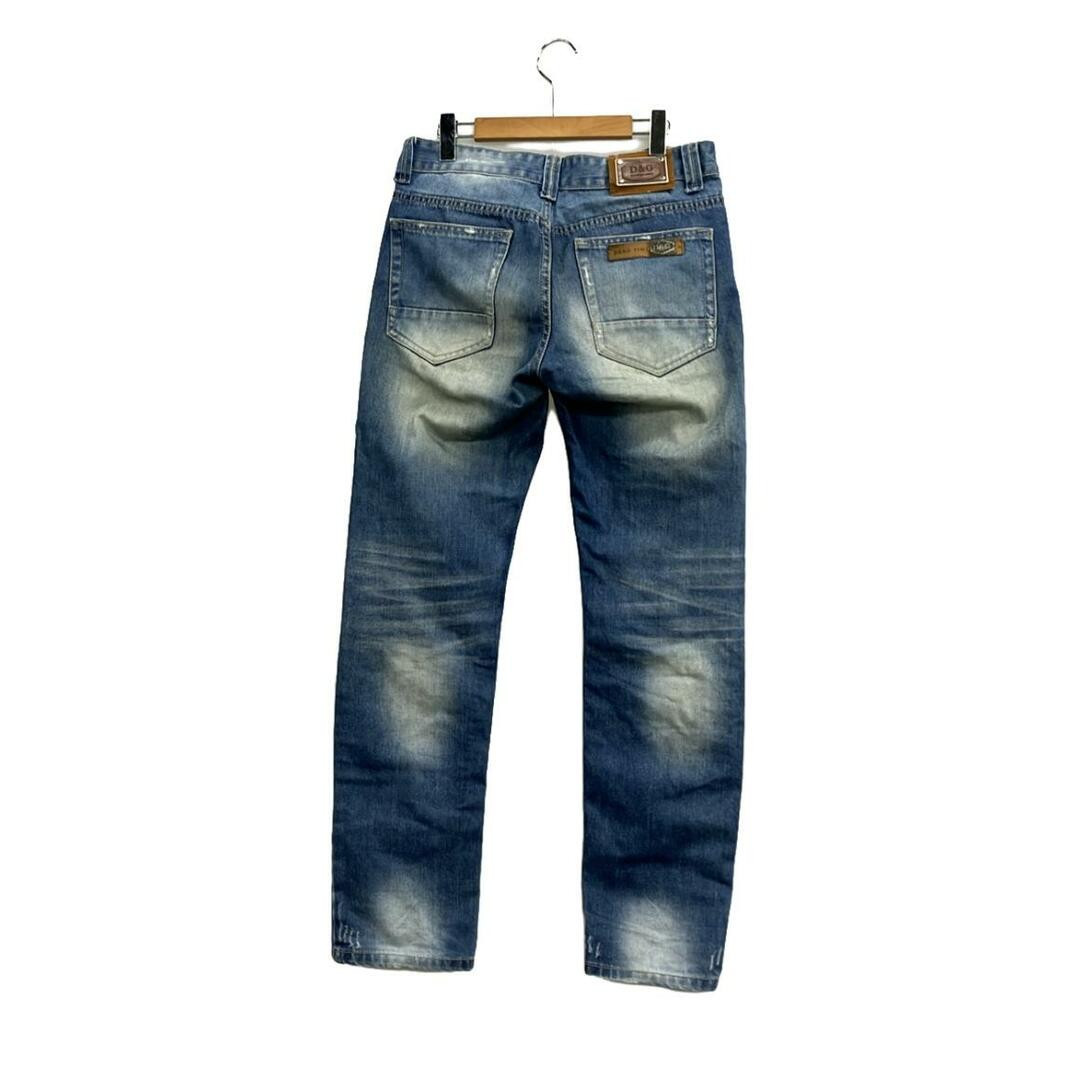 DOLCE & GABBANA Denim Pants Damaged Finish Men's 32 DOLCE & GABBANA Denim Pants Damaged Finish Men's 32