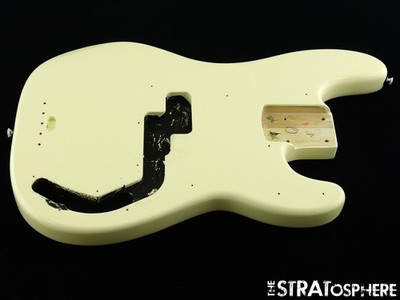 Fender Standard Precision BASS BODY, P Bass, Poplar Olympic White