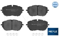 Meyle 0252221818 Bremsbelagsatz FüR Scheibenbremse Bremsbelagsatz
