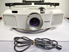 Epson PowerLite G5000 3LCD Projector Home Theater - w/Power Cord 1244 Lamp Hours