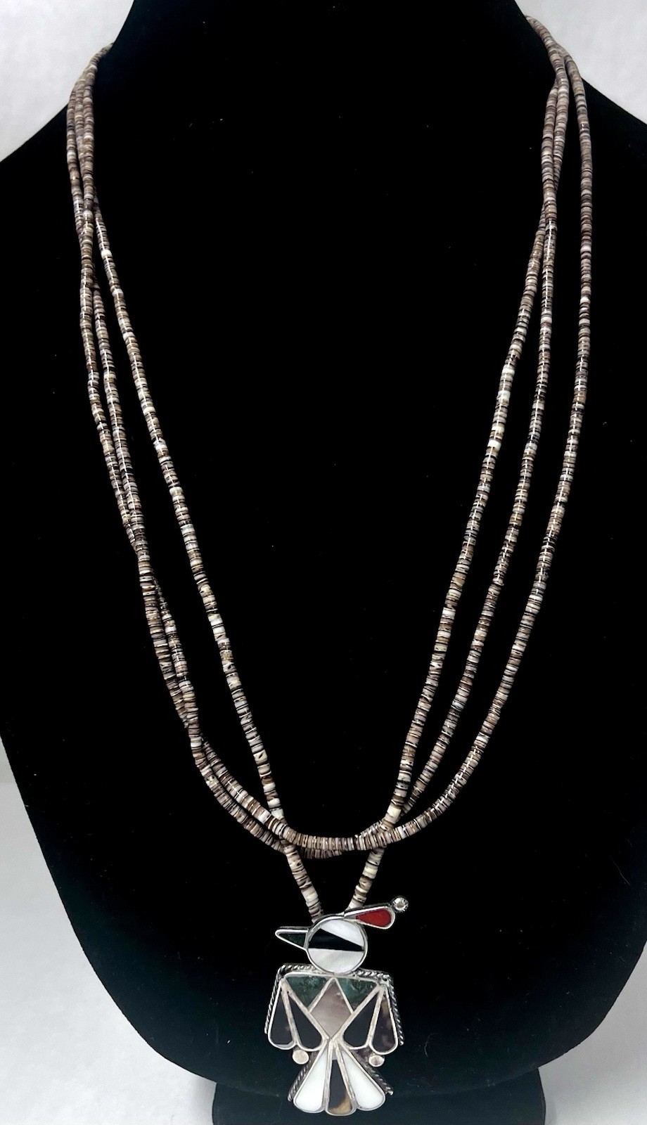 Vintage Native American Sterling Silver Multi Sto… - image 6