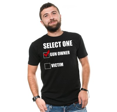 "This Is My Gun Permit" 2nd Amendment Cotton T-Shirt - Great Fathers Day Gift!