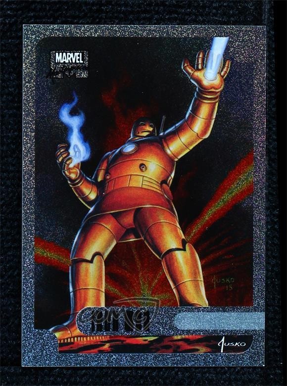 2016 Upper Deck Marvel Masterpieces Holofoil Iron Man #5