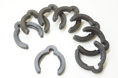 Hose Wire clips for Festool Cable Extractor 33/34mm 8x - Black CTL Midi/Mini